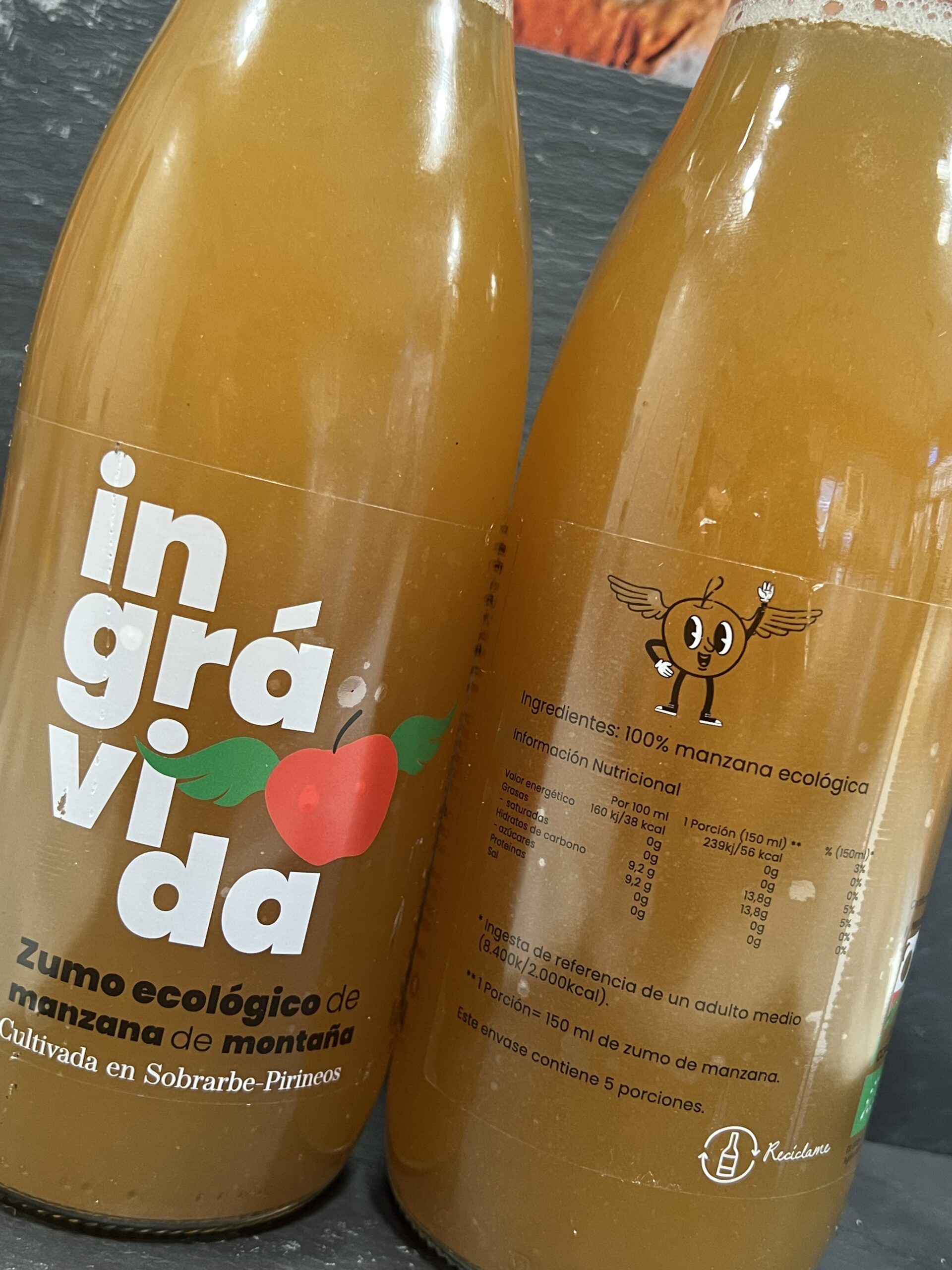 Zumo de Manzana ecológico