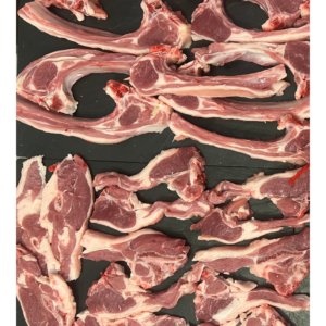 Mezcla de costillas y chuletas de cordero
